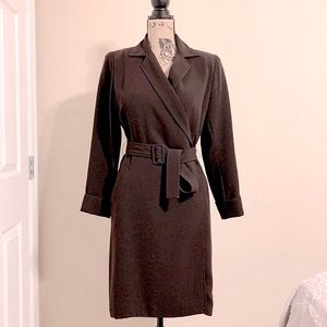 NWOT JNY Beautiful styled coat dress wrap, fully lined.
